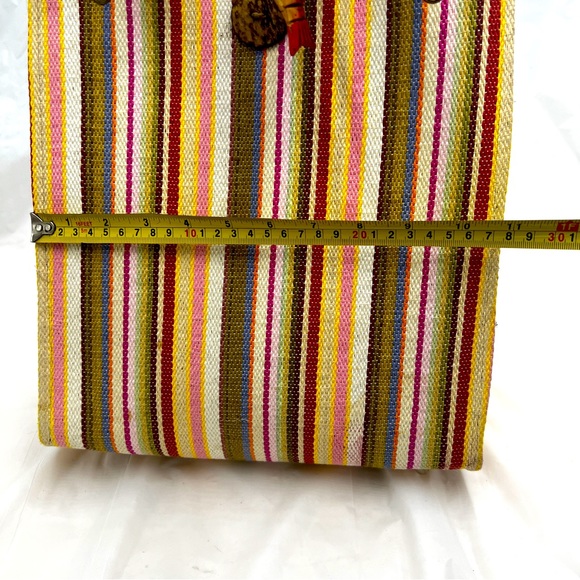 Red fish Designs Multi Stripe Tote Bags - Picture 13 of 13